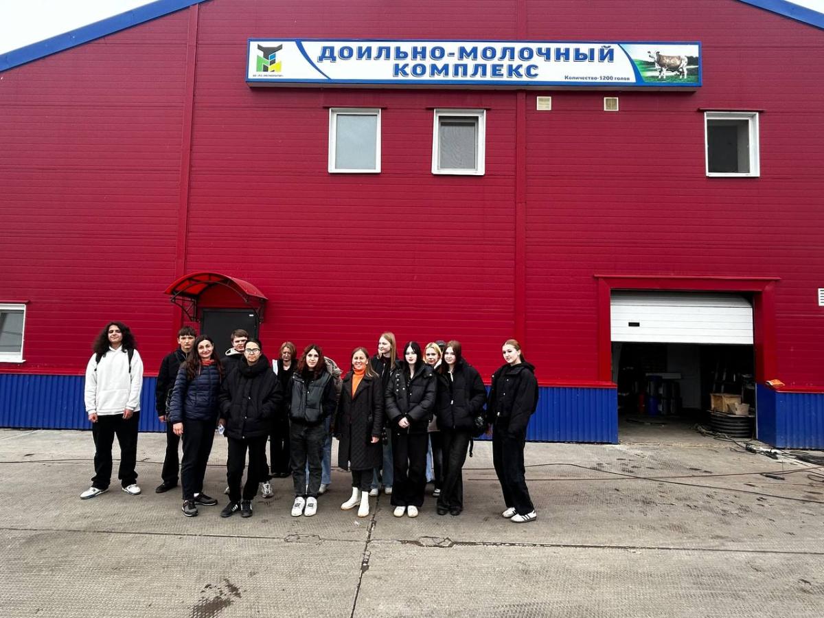 Экскурсия в АО «Племенной завод «Мелиоратор».