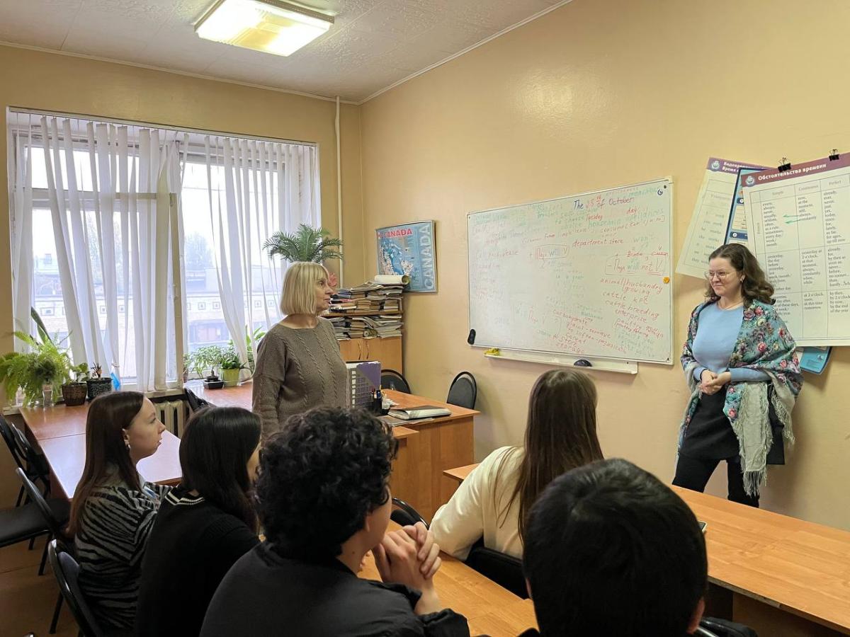 Заседание научного лингвистического общества