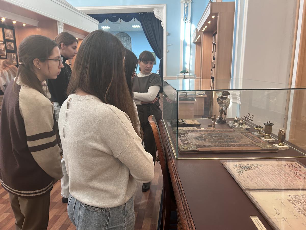 В музее прошла экскурсия для студентов ФТК Фото 1