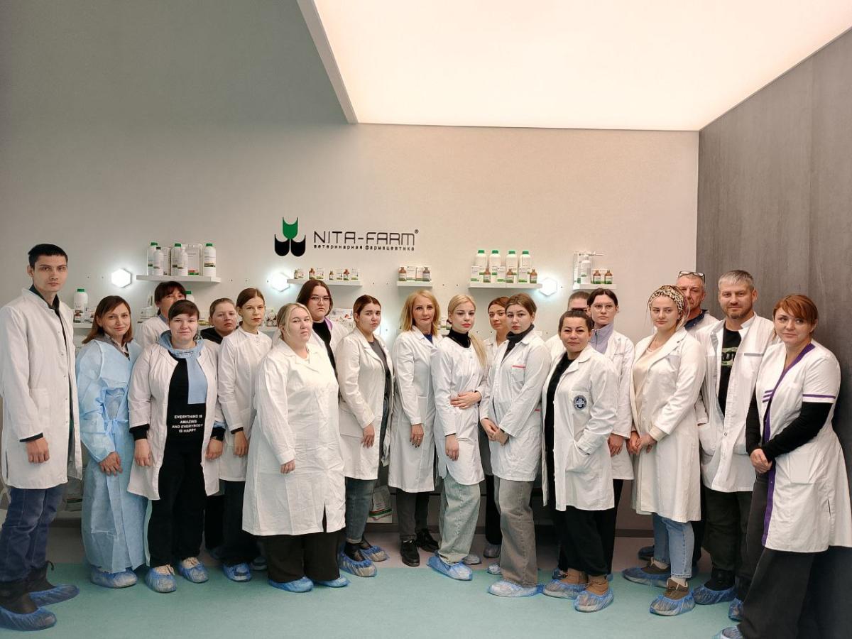 Студенты института ветеринарной медицины и фармации посетили ведущего производителя ветеринарных препаратов Фото 3