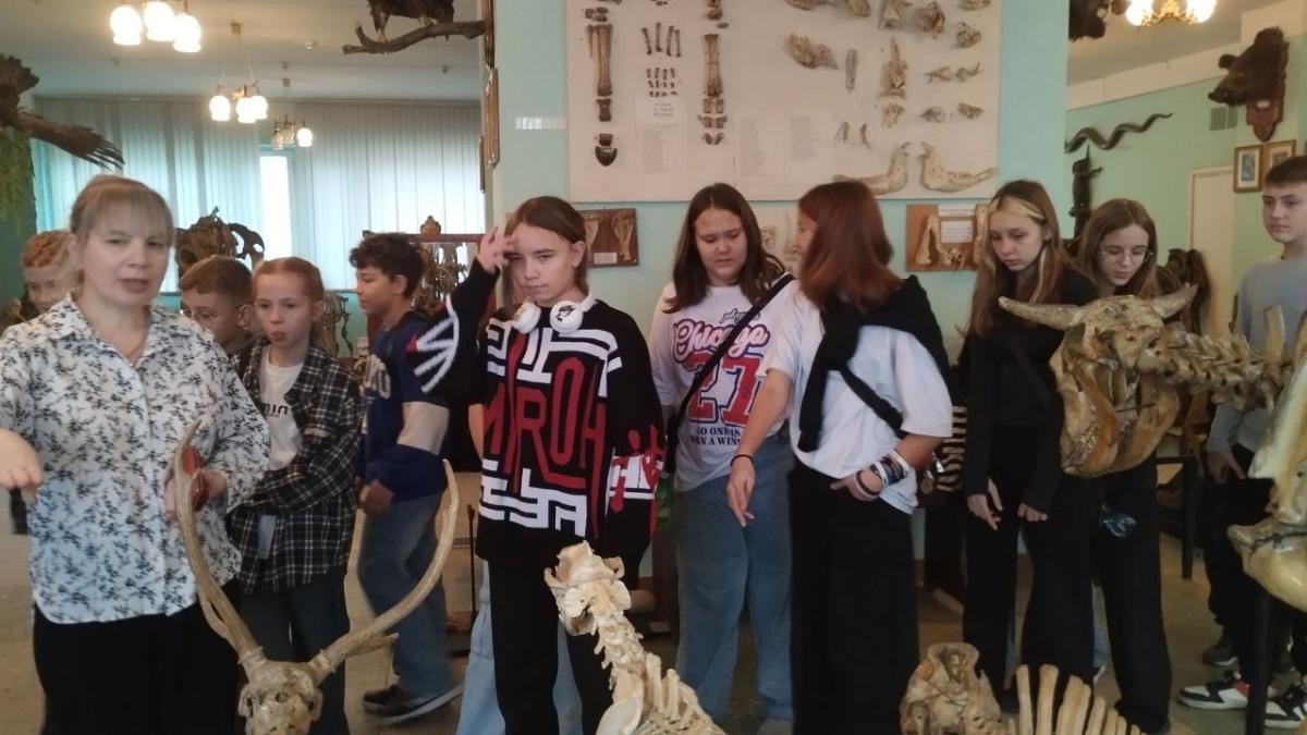 Экскурсия в музей анатомии  для школьников 6 класса МОУ гимназия №5 г. Саратова