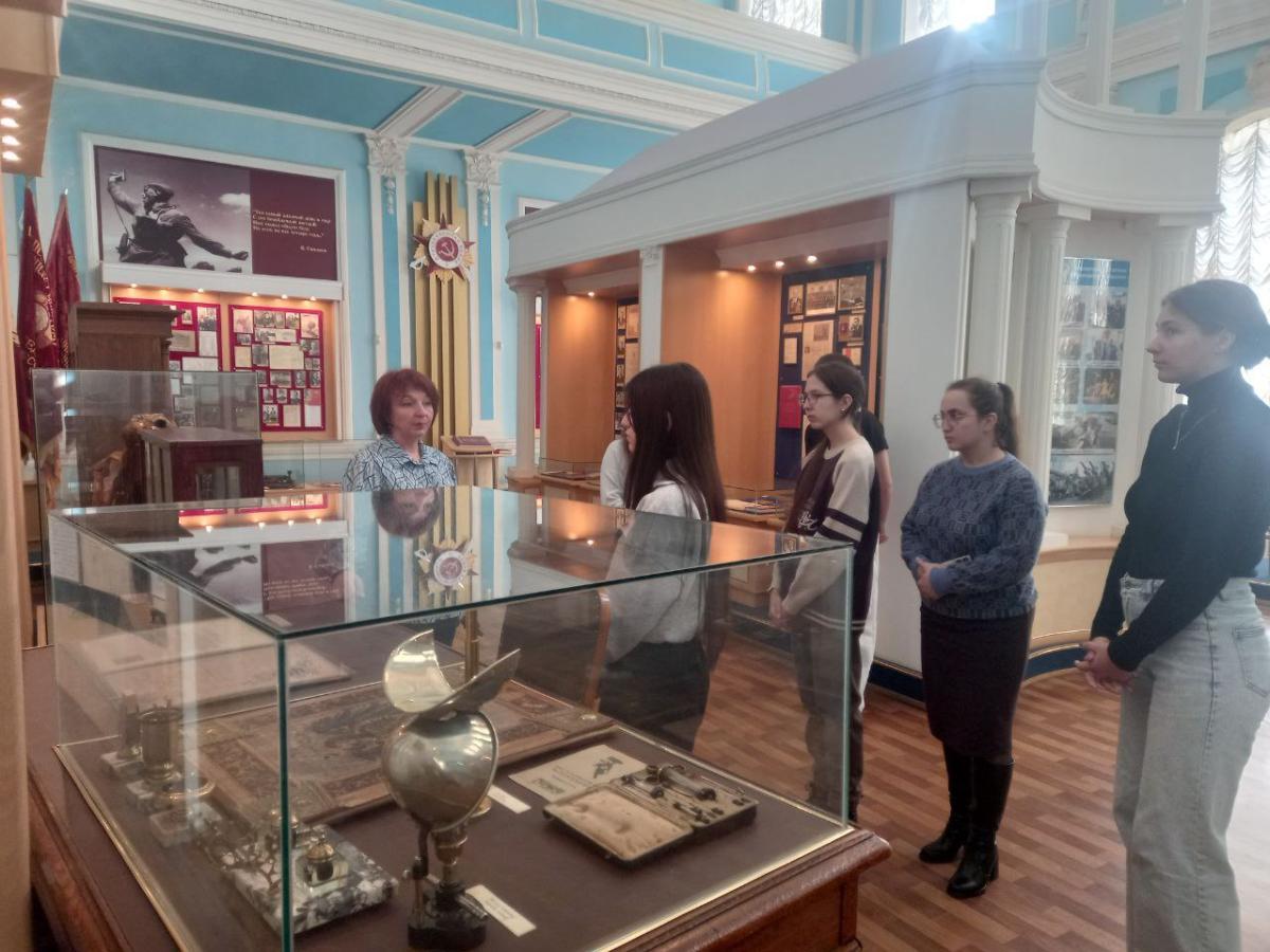 Посещение музея истории Вавиловского университета Фото 2