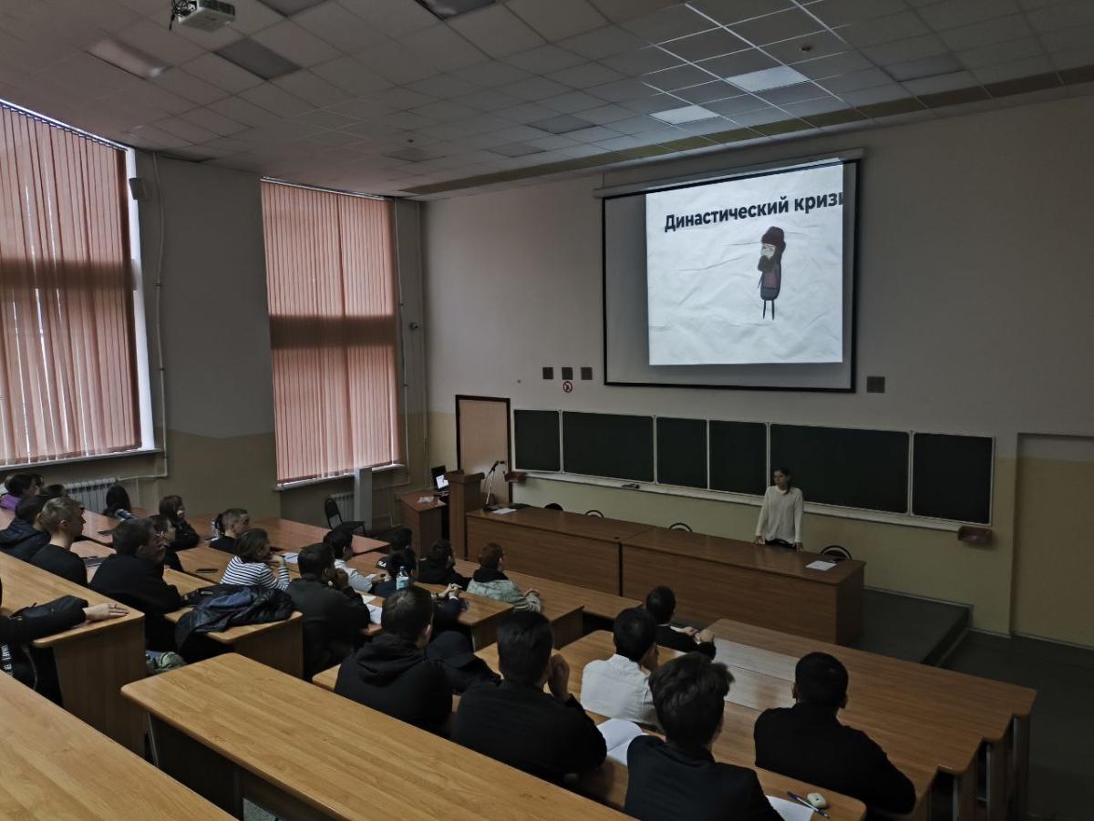 В Вавиловском университете состоялась  лекция «Смутное время: уроки истории» Фото 4