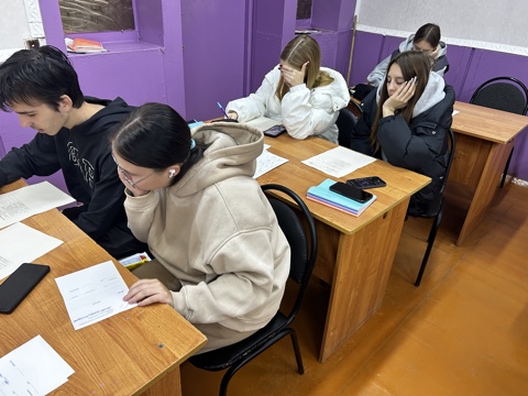 Классный час в группе З-18301 на  тему «Что такое уважение?»