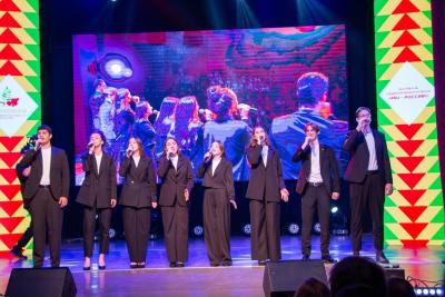Ансамбль эстрадной песни «Фортэ» выступил на фестивале национальных культур «Мы - Россия!»