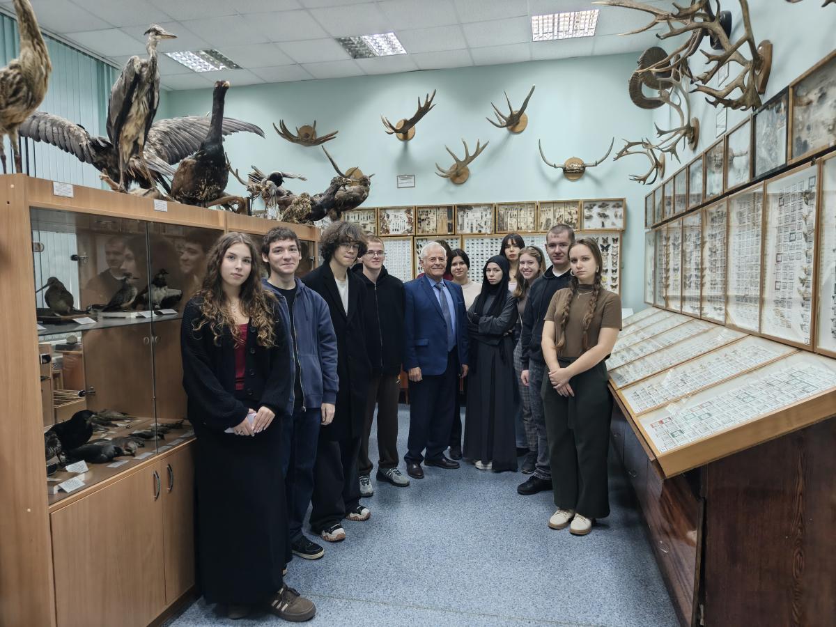 Посещение Зоологического музея Вавиловского университета