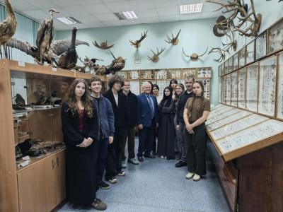 Посещение Зоологического музея Вавиловского университета