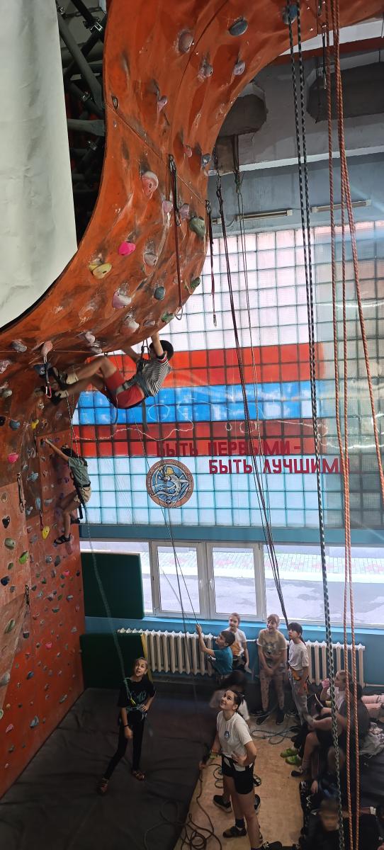 Юные скалолазы МОУ 