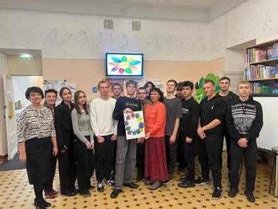 Посещение Дома работников искусств