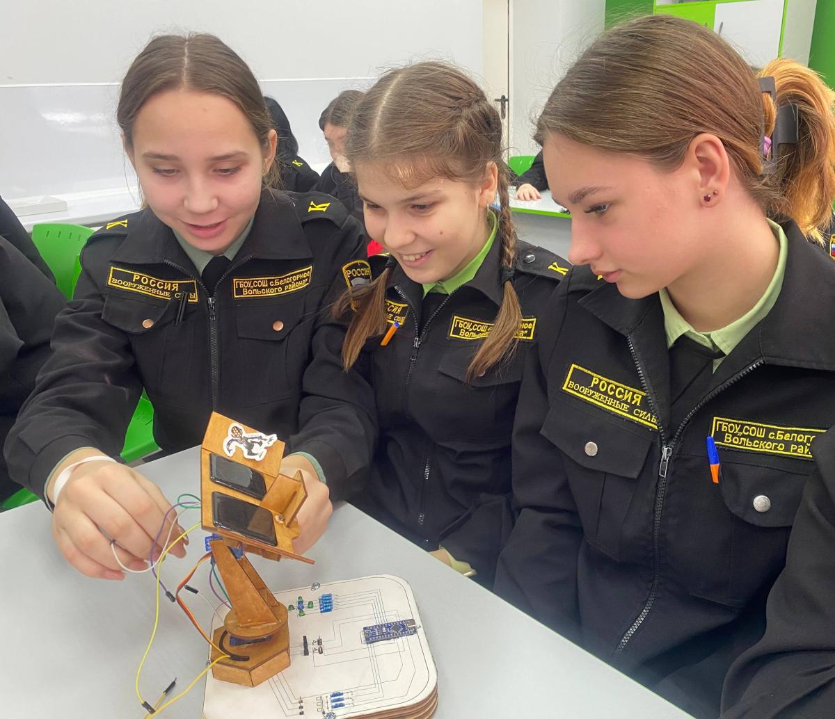 В агроклассах Вольского района состоялись плановые занятия Фото 12