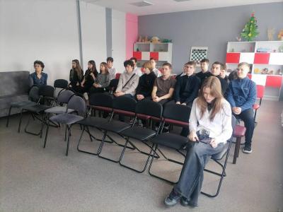 Кустовое профориентационное мероприятие с МОУ СОШ Ивантеевского района