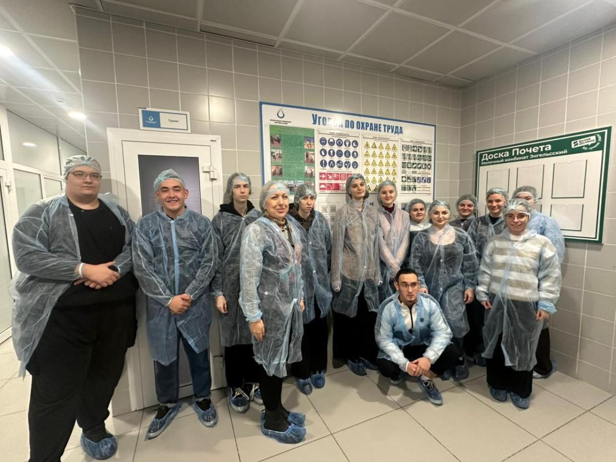 Посещение ООО "Молочный комбинат Энгельсский" Фото 1