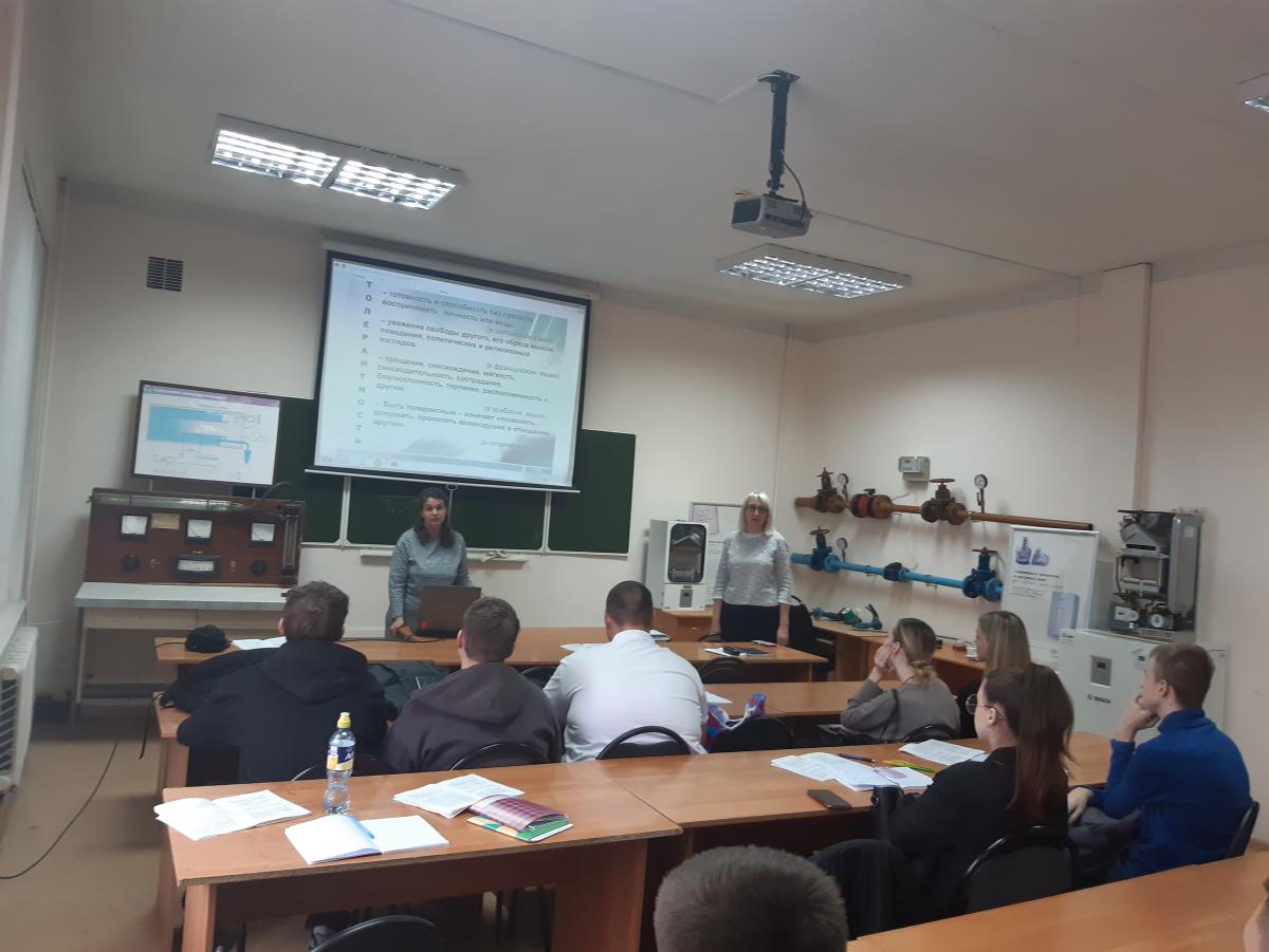 Воспитательная работа кафедры Фото 1