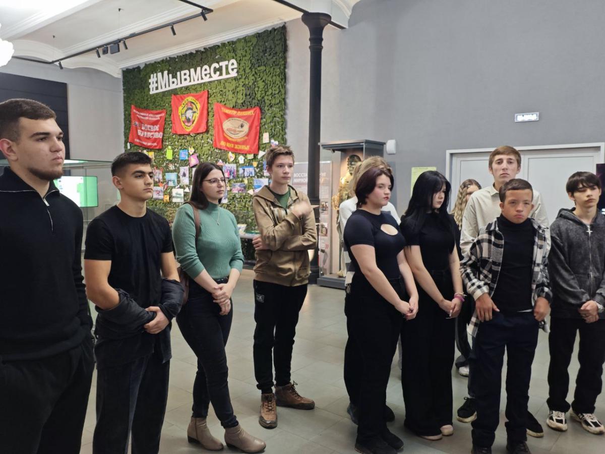 Посещение музея Специальной военной операции Фото 1