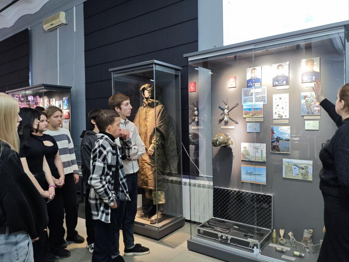 Посещение музея Специальной военной операции Фото 3