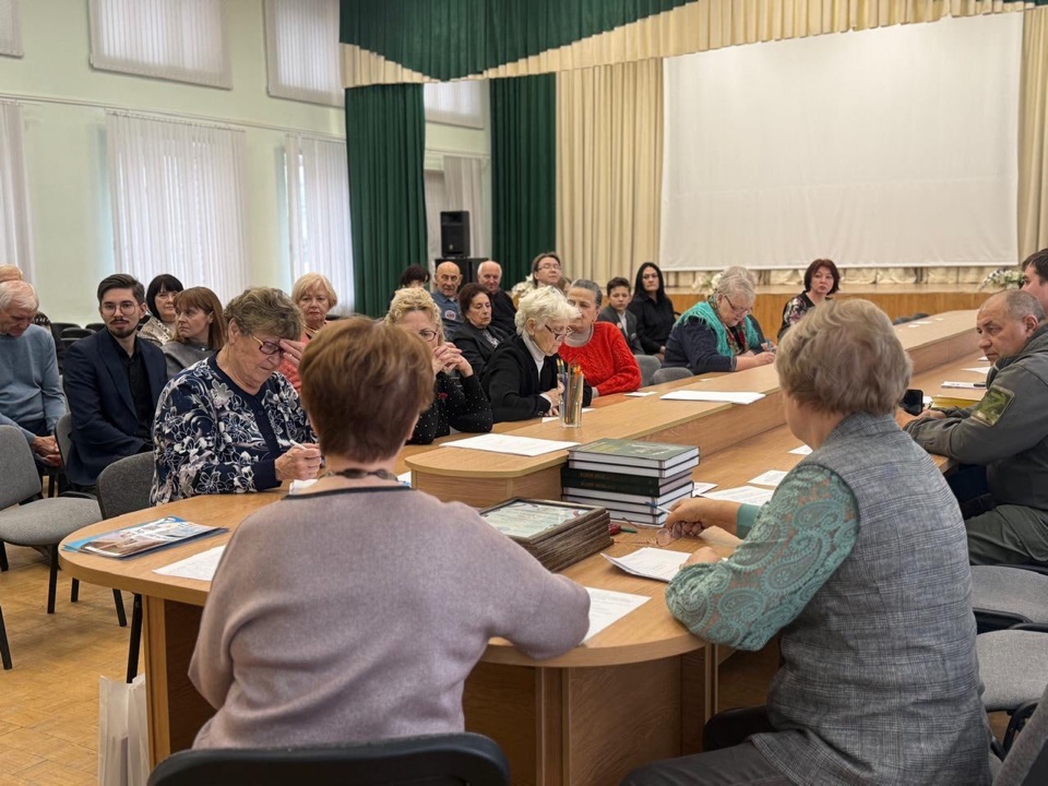 Председатель Совета ветеранов Вавиловского университета приняла участие в Президиуме Совета ветеранов Фото 3