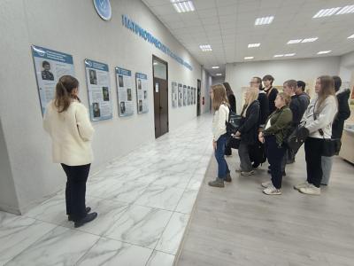 Студенты познакомились с патриотическим пространством «Я горжусь»