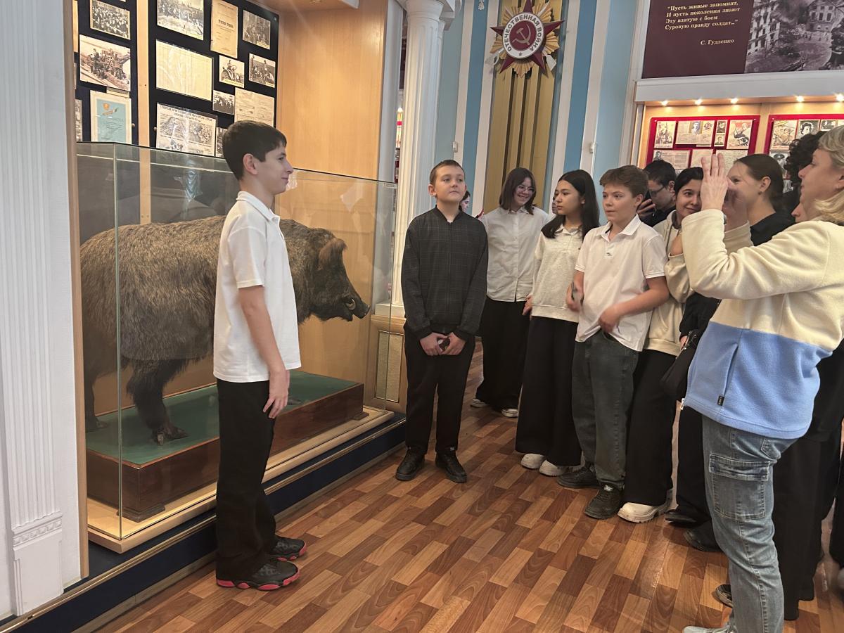 Школьники посетили музей истории Фото 2