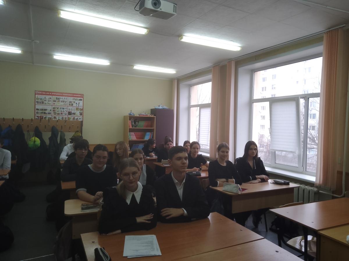 Профориентационное мероприятие в МОУ “Лицей №56” г. Саратова г. Саратова