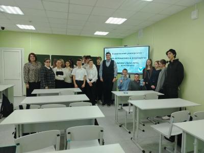 Профориентационная работа кафедры "Иностранные языки и культура речи"