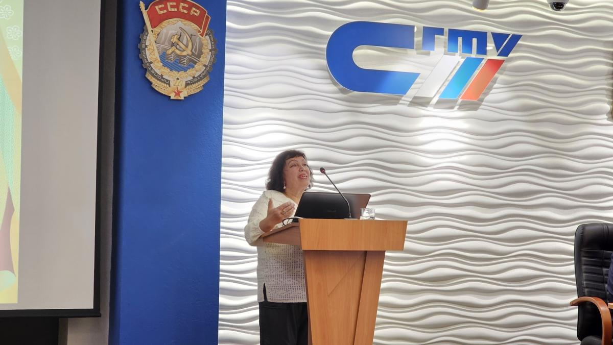 Участие профессора кафедры "Экономика агропромышленного комплекса" д.э.н  И.Ф. Сухановой в научной конференции Фото 2