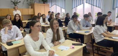 Саратовские гимназисты прошли тренинг по выбору дальнейшей профессии