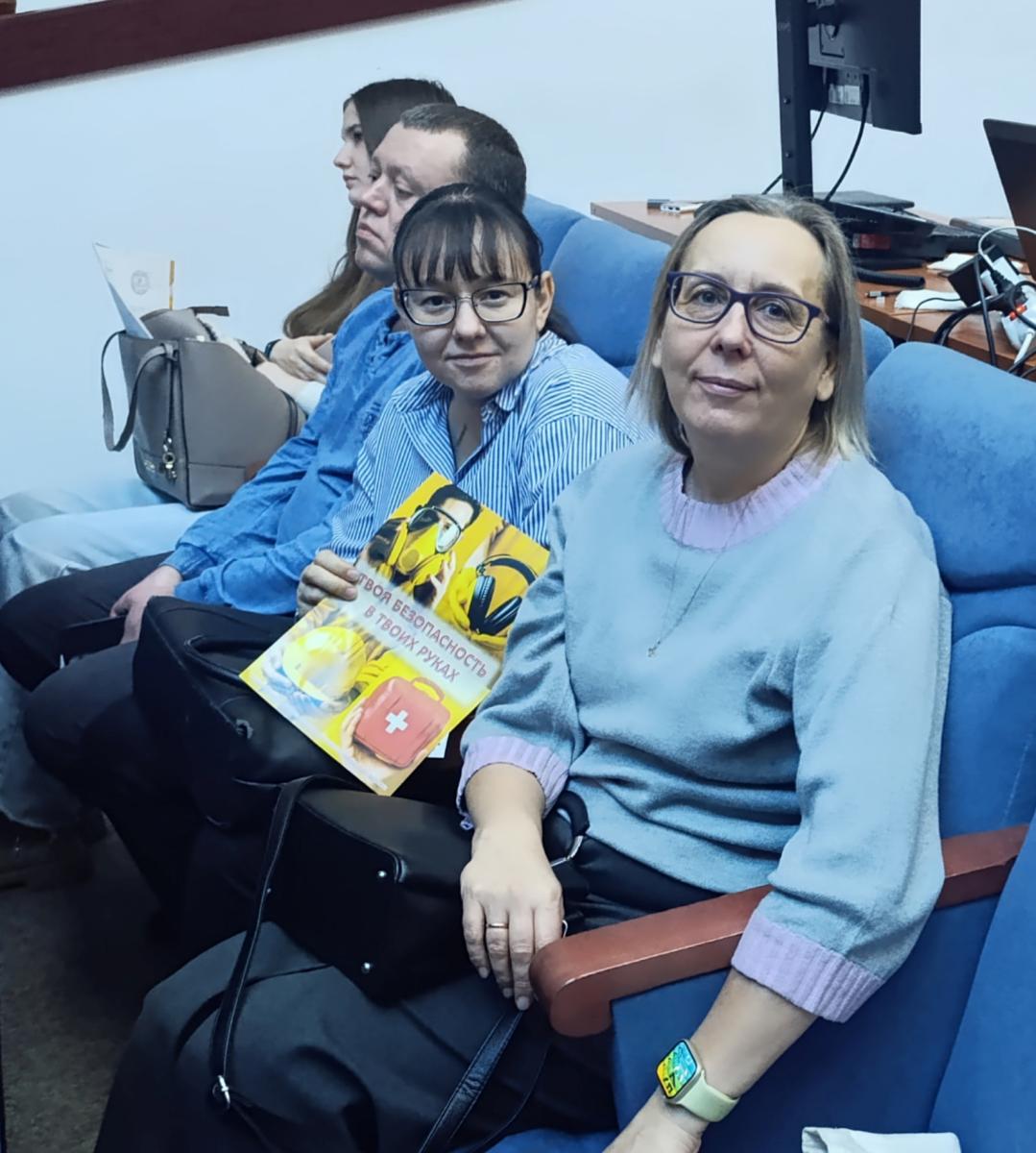 Преподаватели кафедры - участники конференции по охране труда. Фото 2 Преподаватели кафедры - участники конференции по охране труда. Фото 2