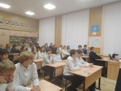 Профориентационное мероприятие в МОУ «СОШ №67 имени О.И. Янковского" г.Саратова