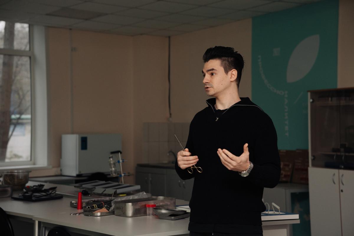 Школьники профильной вузовской смены посетили мастер-классы института ветеринарной медицины и фармации Фото 4 Школьники профильной вузовской смены посетили мастер-классы института ветеринарной медицины и фармации Фото 4