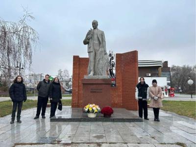 Студент кафедры "Техническое обеспечение АПК" принял участие в памятной церемонии, посвященной 138-ой годовщине со дня рождения ученого Николая Ивановича Вавилова