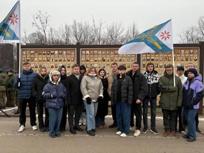 Церемония занесения имен погибших участников СВО