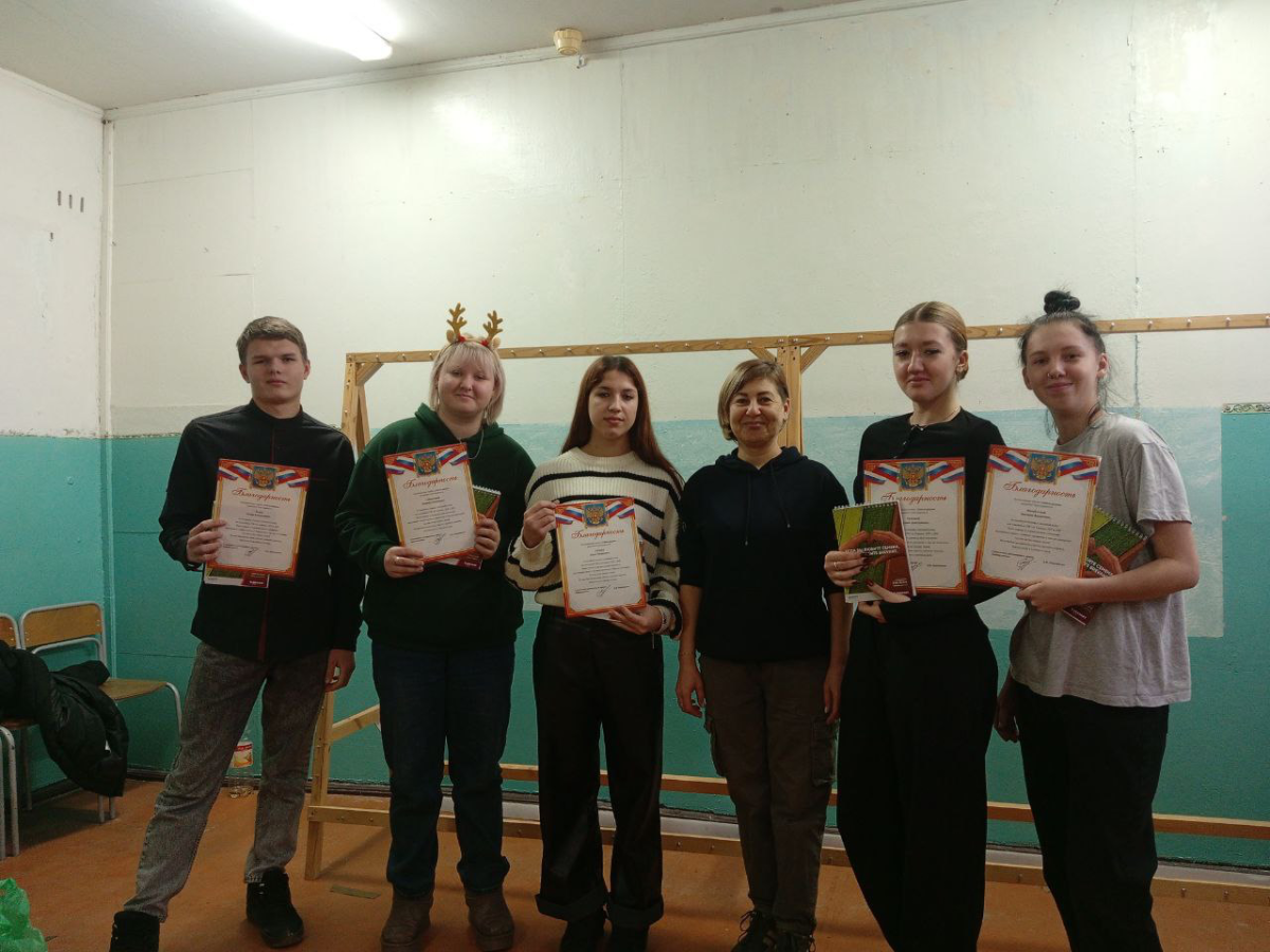 Волонтёры группы «Zабота рядом»: благодарность студентам