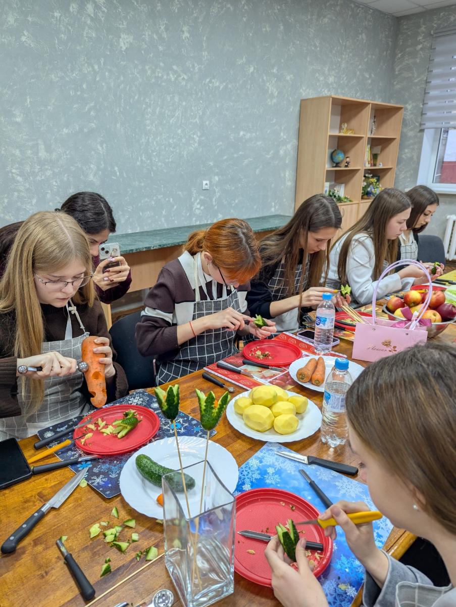 Мастер-классы для школьников в рамках профориентационной программы Фото 1