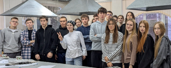 Мастер-классы для школьников в рамках профориентационной программы