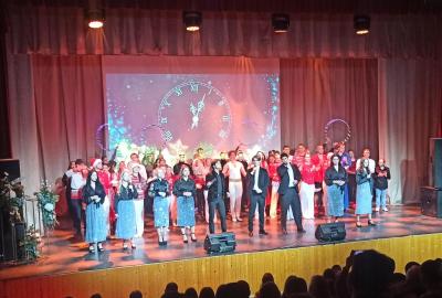 Посещение новогоднего концерта