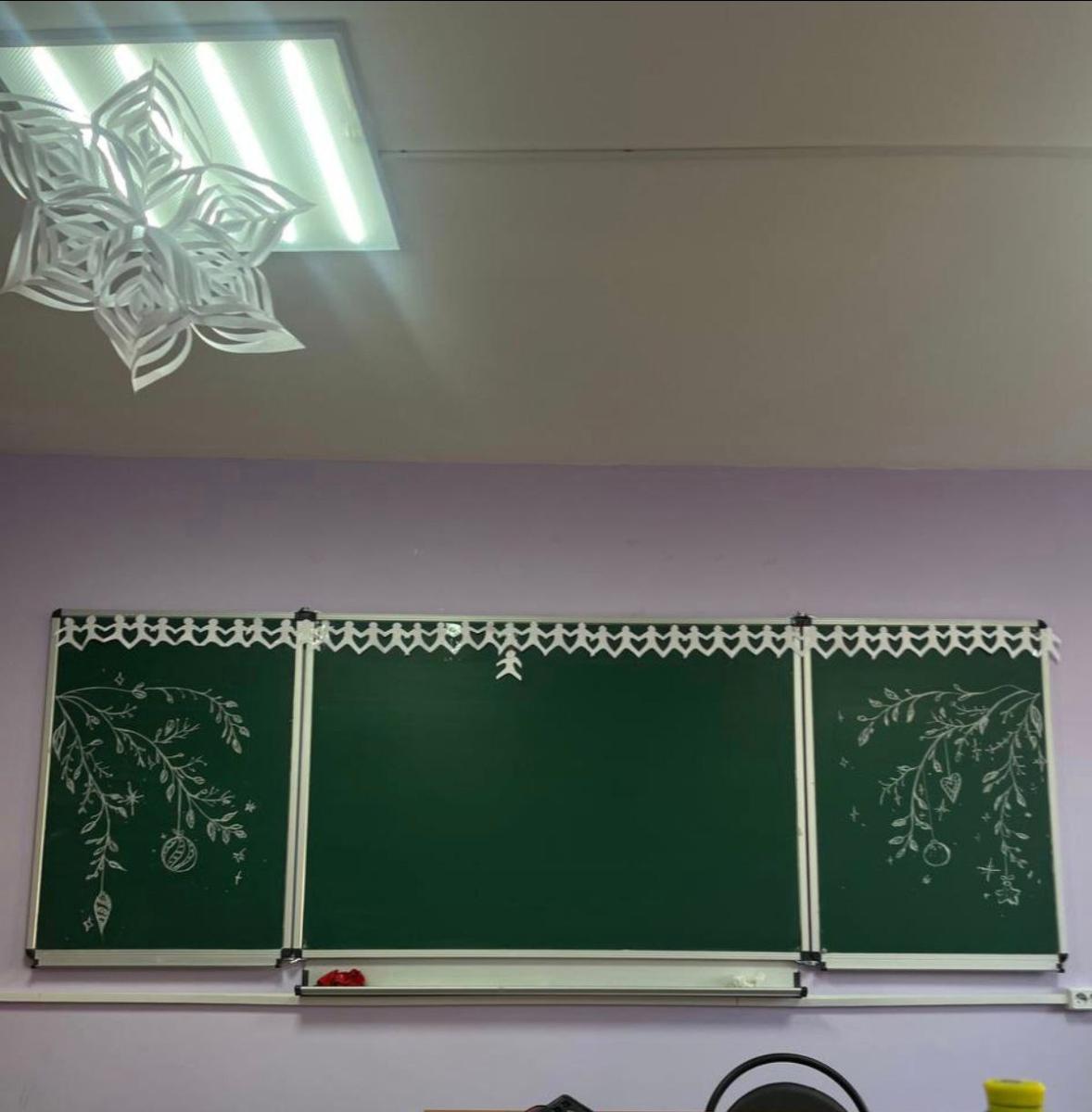 Событийный дизайн. «Предметно-эстетическая среда: оформление учебных кабинетов к Новому году» Фото 1