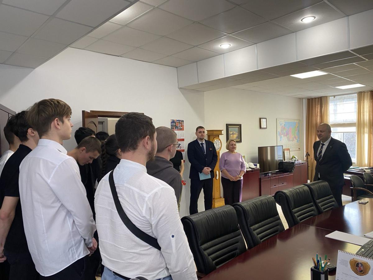 Знакомство с руководством Саратовского филиала  ПАО «Т Плюс» студентов-первокурсников группы «Т Плюс» Фото 1