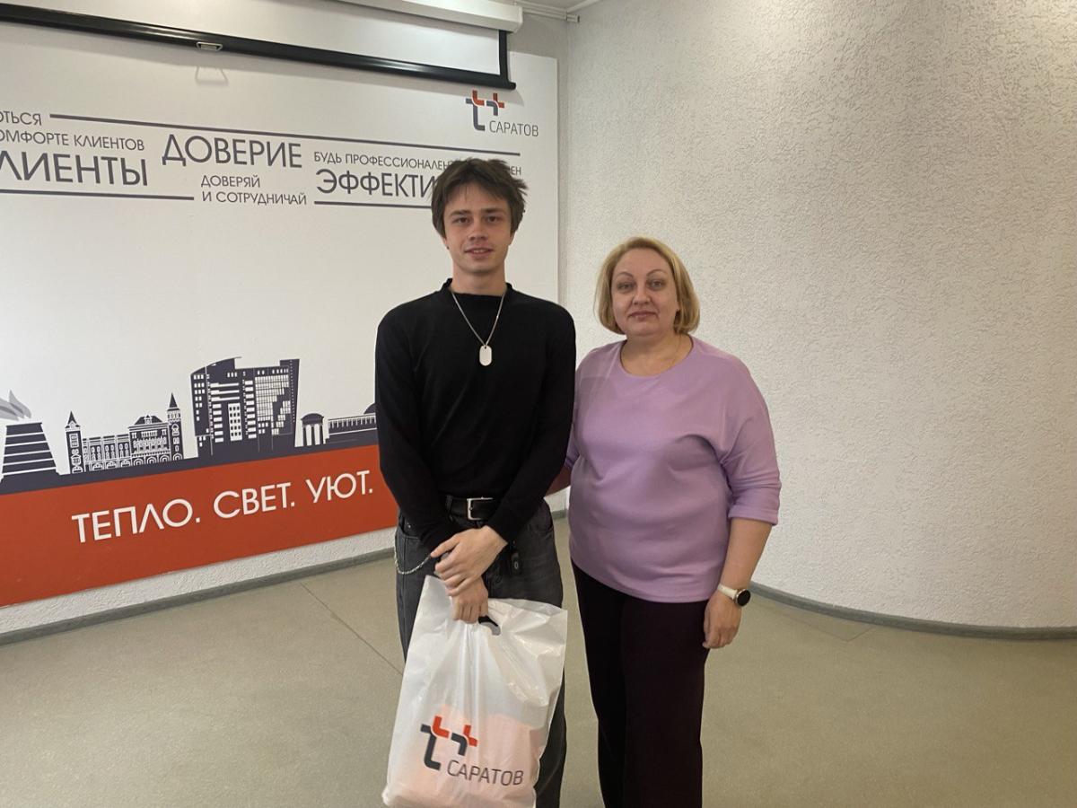 Знакомство с руководством Саратовского филиала  ПАО «Т Плюс» студентов-первокурсников группы «Т Плюс» Фото 11