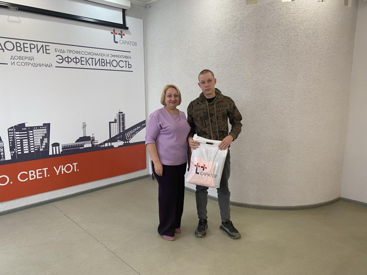 Знакомство с руководством Саратовского филиала  ПАО «Т Плюс» студентов-первокурсников группы «Т Плюс» Фото 10