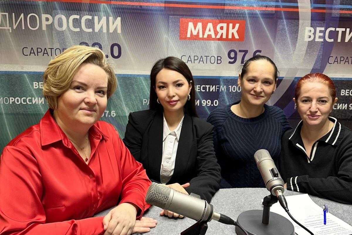 Председатель профкома студентов выступила на радиоэфире ГТРК «Саратов»