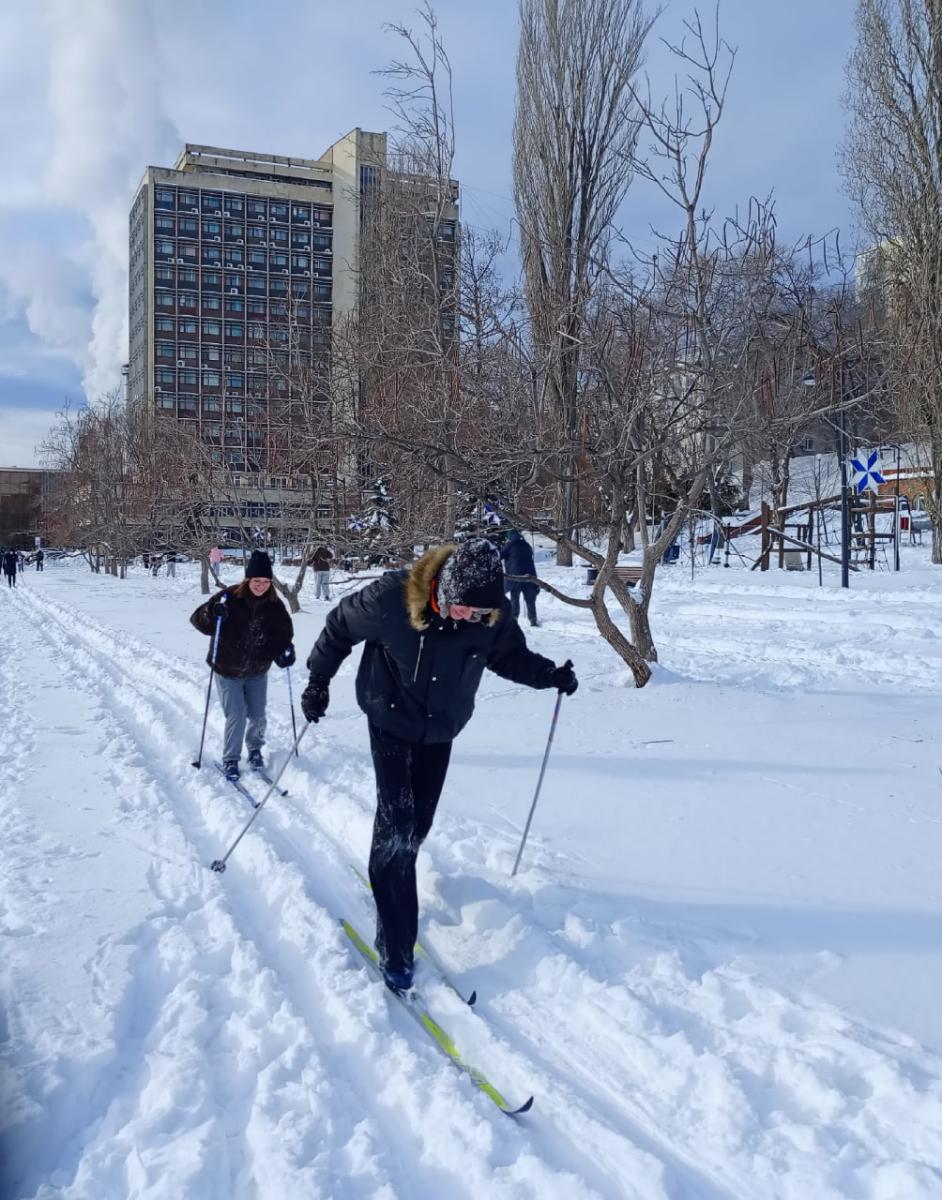 Учебное занятие по лыжной подготовке Фото 3