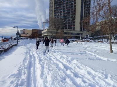 Учебное занятие по лыжной подготовке