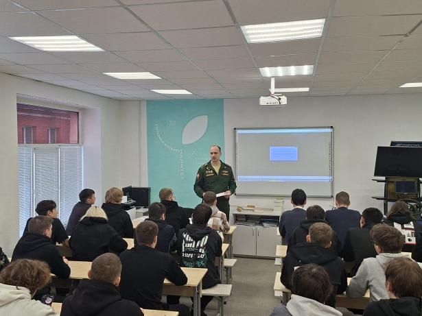 Встреча обучающихся с представителями Вольского военного института материального обеспечения