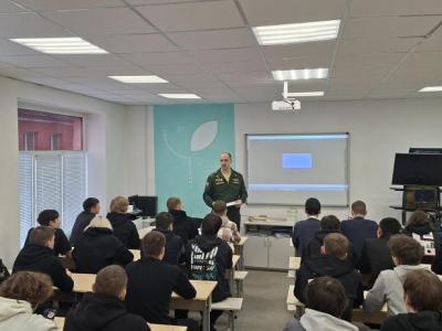 Встреча обучающихся с представителями Вольского военного института материального обеспечения