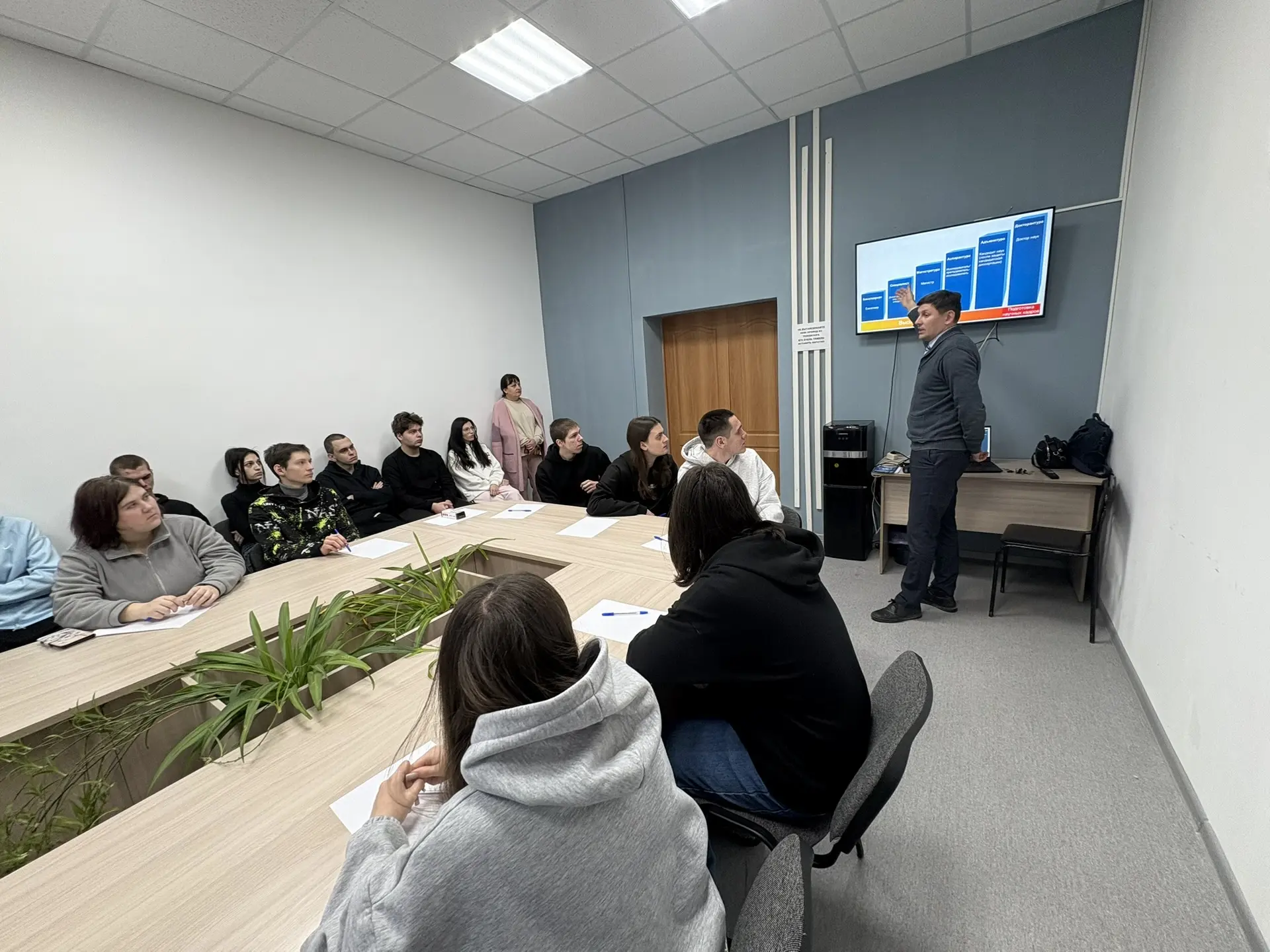 Профориентационная работа кафедры со студентами Аткарского политехнического колледжа