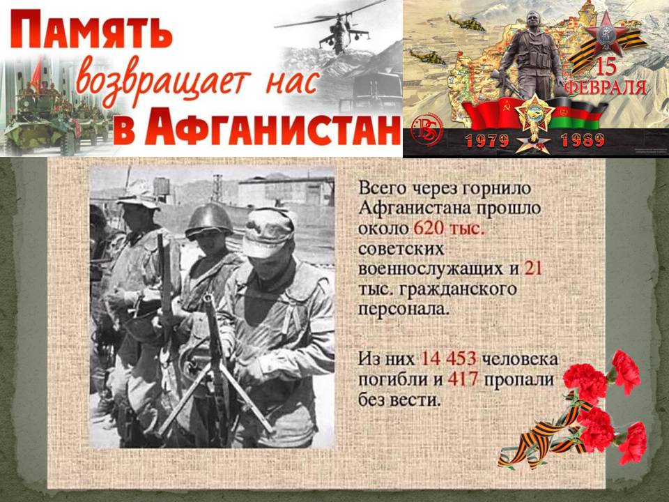 Час исторической памяти «Афганский огненный рубеж» Фото 4