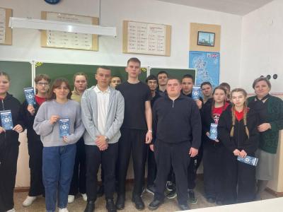 Состоялось выездное профориентационное мероприятие  в МОУ СОШ с. Теликовка Духовницкого района