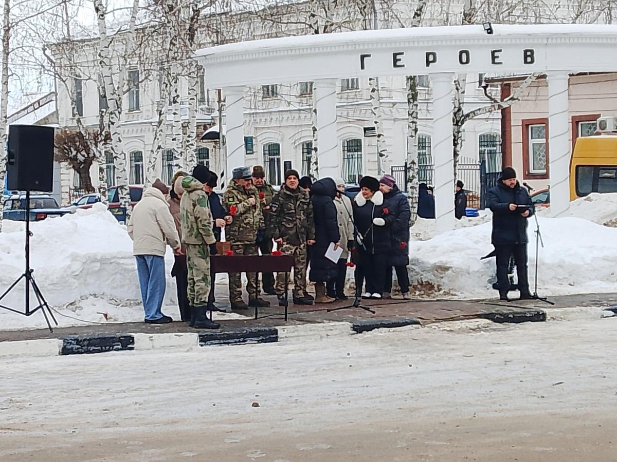 В г. Марксе прошел митинг, посвященный 37 годовщине вывода войск из Афганистана. Фото 3