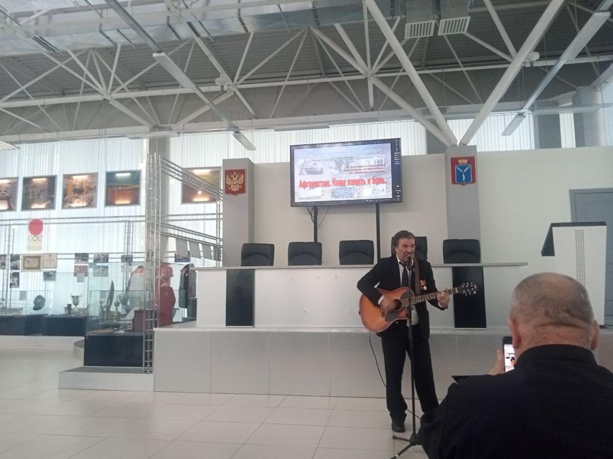 Студенты колледжа встретились с ветеранами Афганистана Фото 2