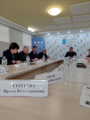 Участие в заседании Общественной палаты Саратовской области
